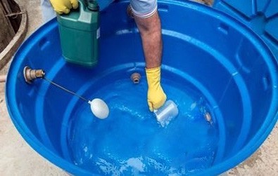 limpeza de caixa d'água