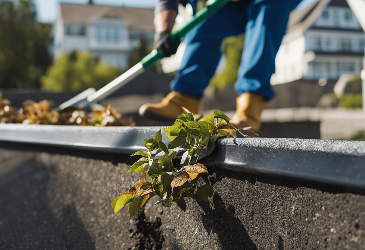 Desentupimento e Manutenção de Calhas no Bairro São Geraldo